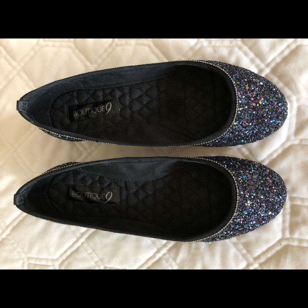 Boutique 9 Glitter Ballet Flats